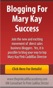 Mary Kay Blogging For Success